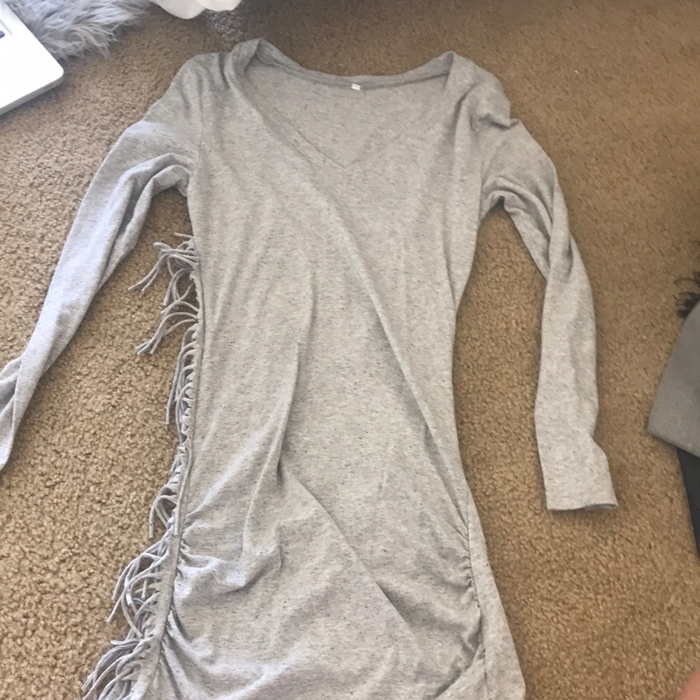 Gray dress